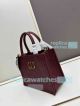 Replica Dior Y1265 Small Tote Shopping Bag Burgundy (2)_th.jpg